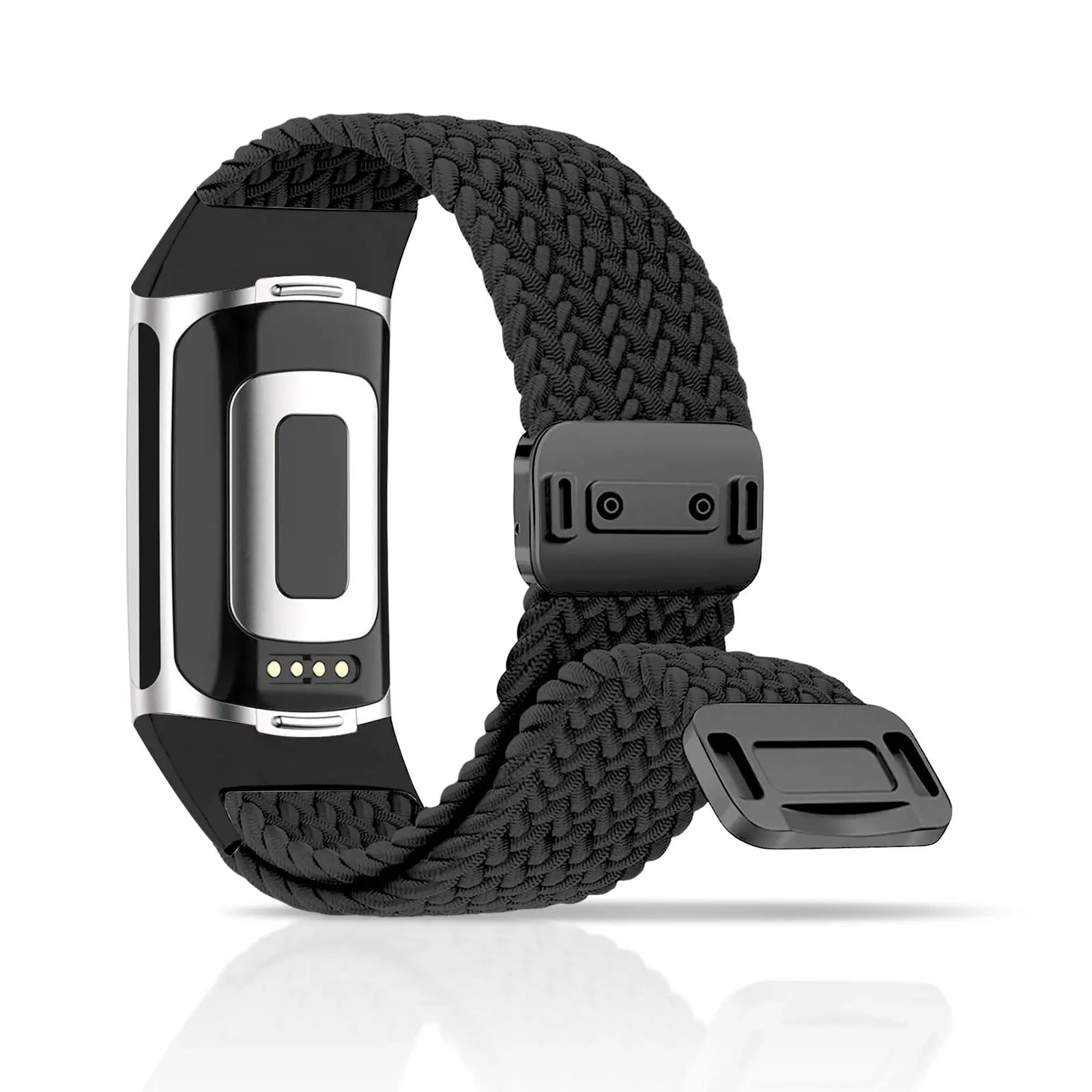 Fitbit Charge 5 6 Braided Band With Magnetic Buckle