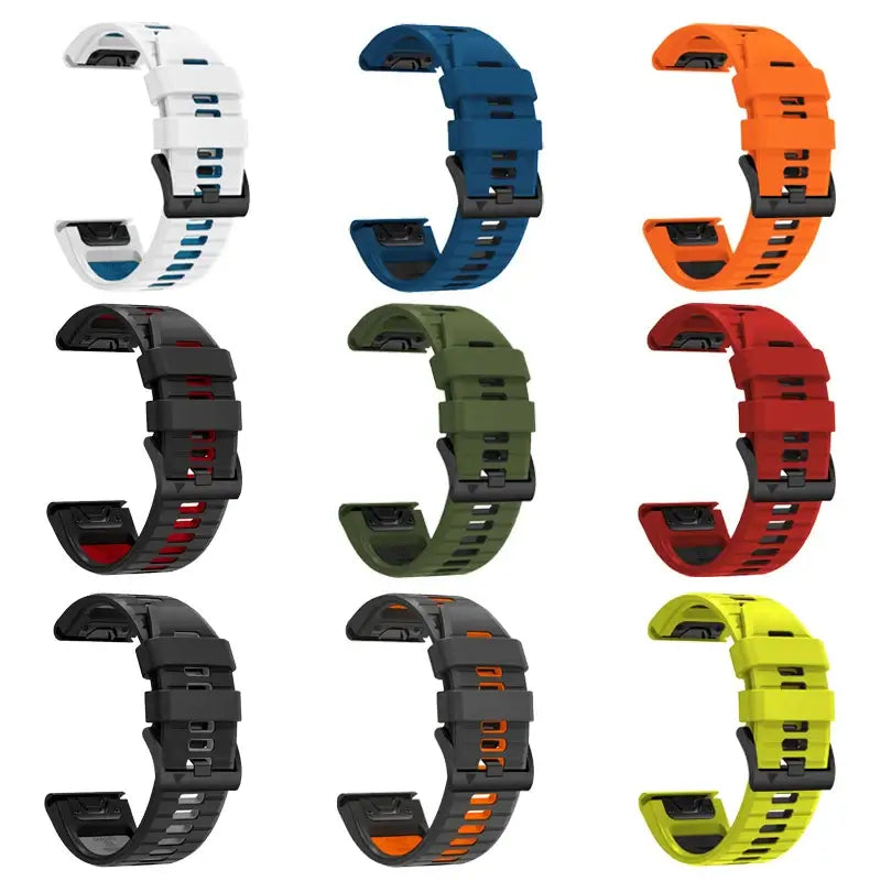 Garmin Soft Silicone Band - QuickFit Stylish and Comfortable