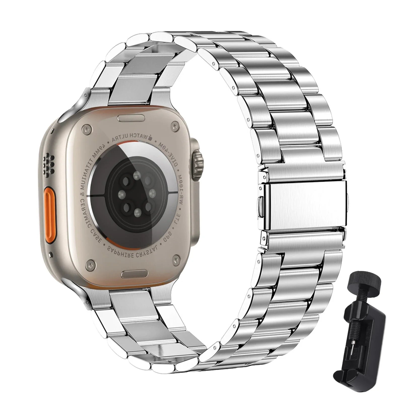 Apple Watch Stainless Steel Band - Premium Metal Bracelet