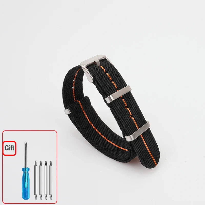 Polar Elastic Nylon Watch Band, NATO Strap for Polar Smartwatch, Waterproof