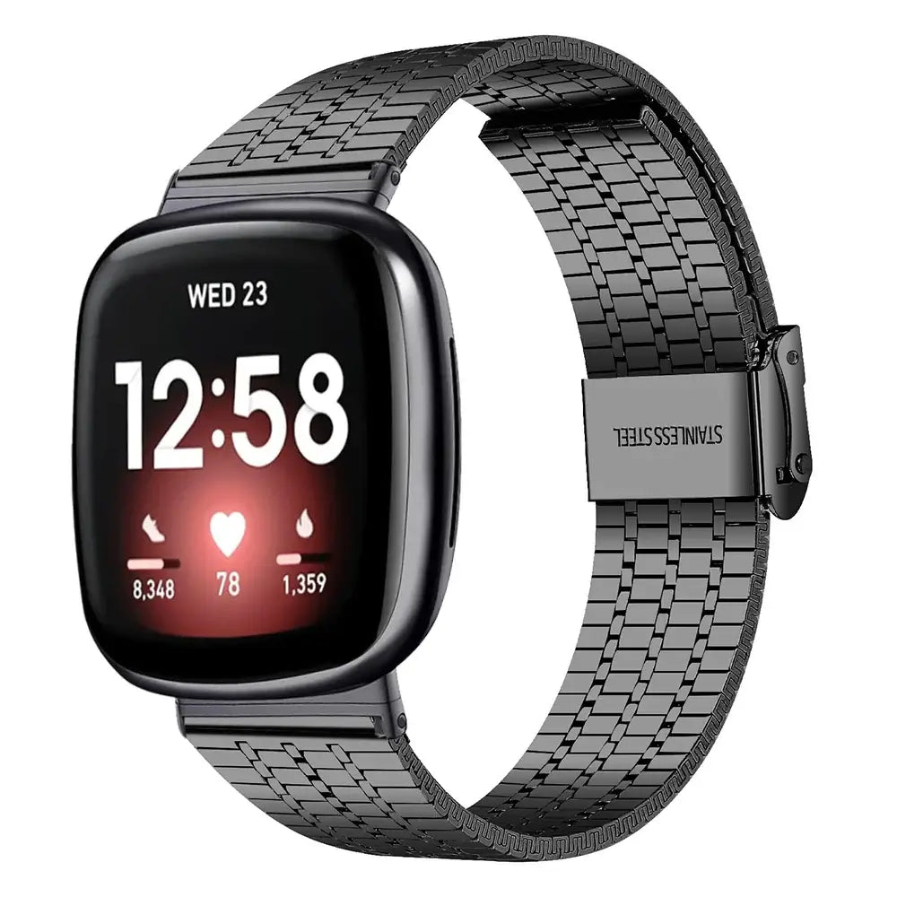 Fitbit Versa & Sense Steel Mesh Band - Sleek and Stylish