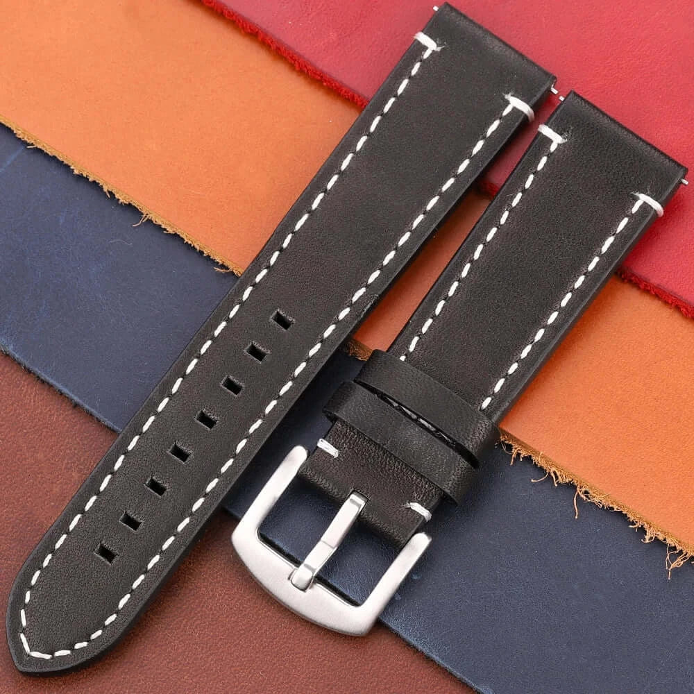 Ticwatch Genuine Leather Band - Elegant Minimalist Design