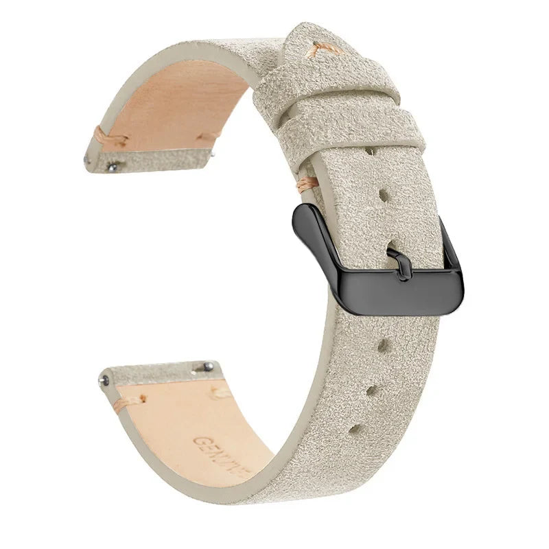 Polar Leather Watch Band Quick Release Genuine Cowhide Unisex
