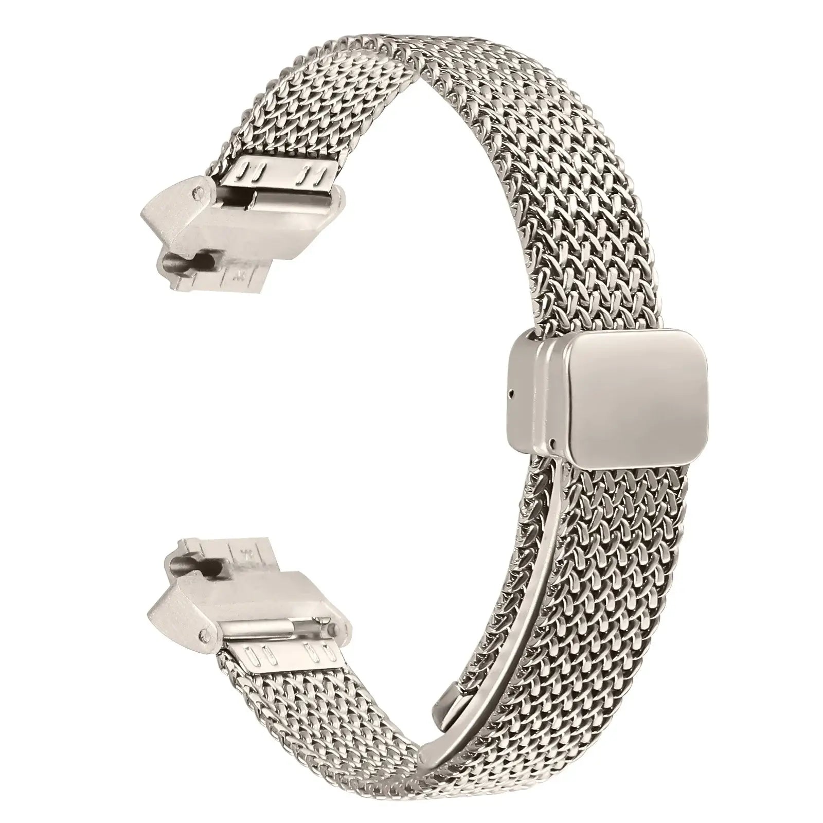Fitbit Inspire 2, 1, HR Stainless Steel Band - Mesh Design