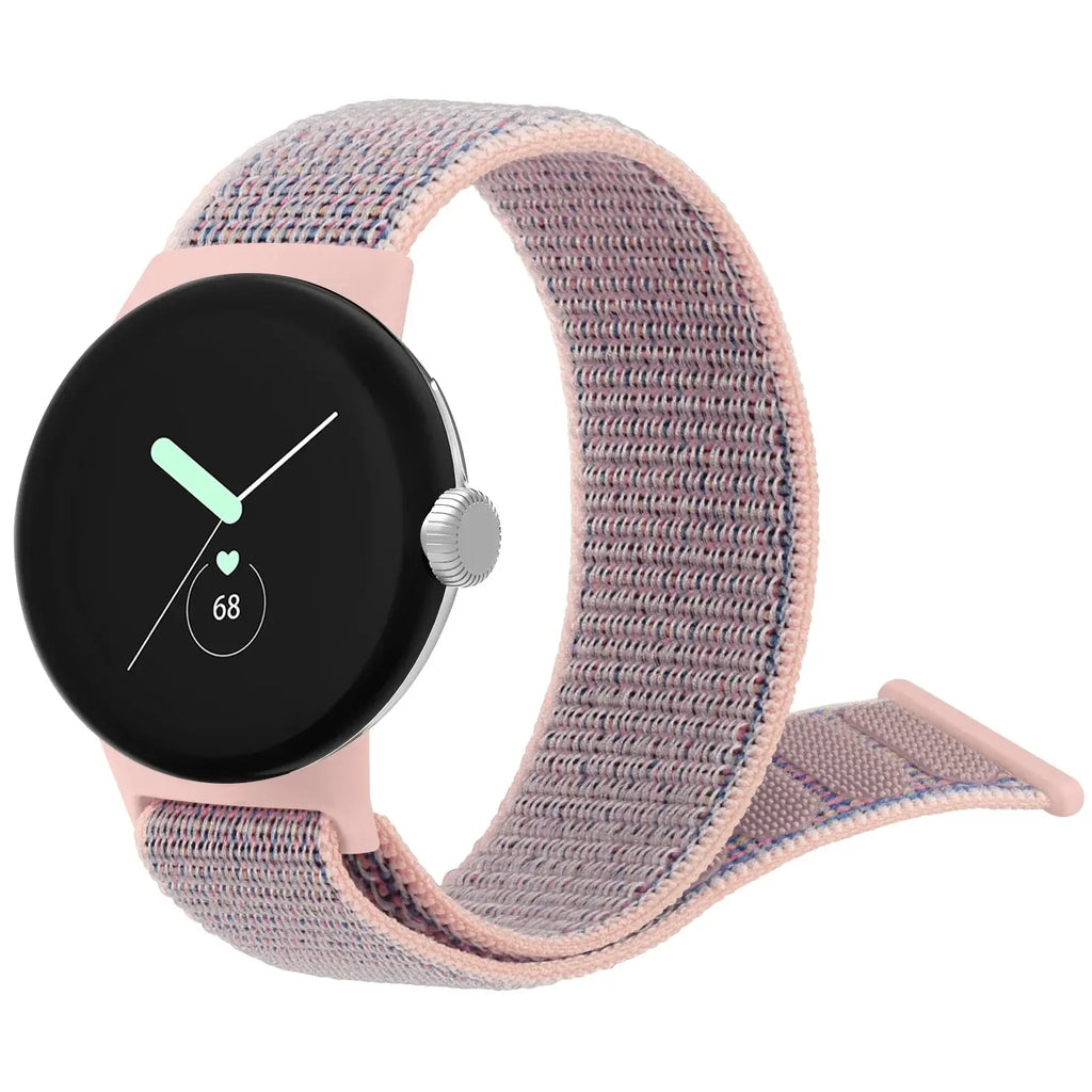 Google Pixel Nylon Band - Soft, Breathable, Velcro Design