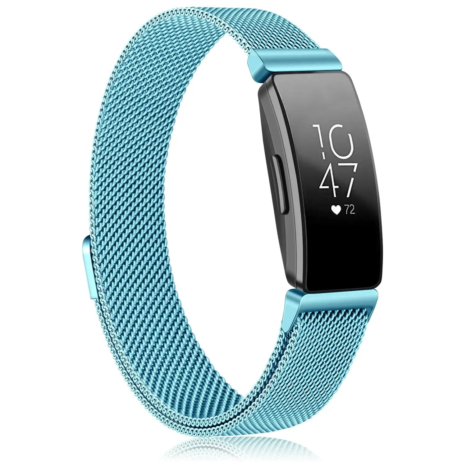 Fitbit Inspire 2, 1, HR Stainless Steel Magnetic Band - Mesh