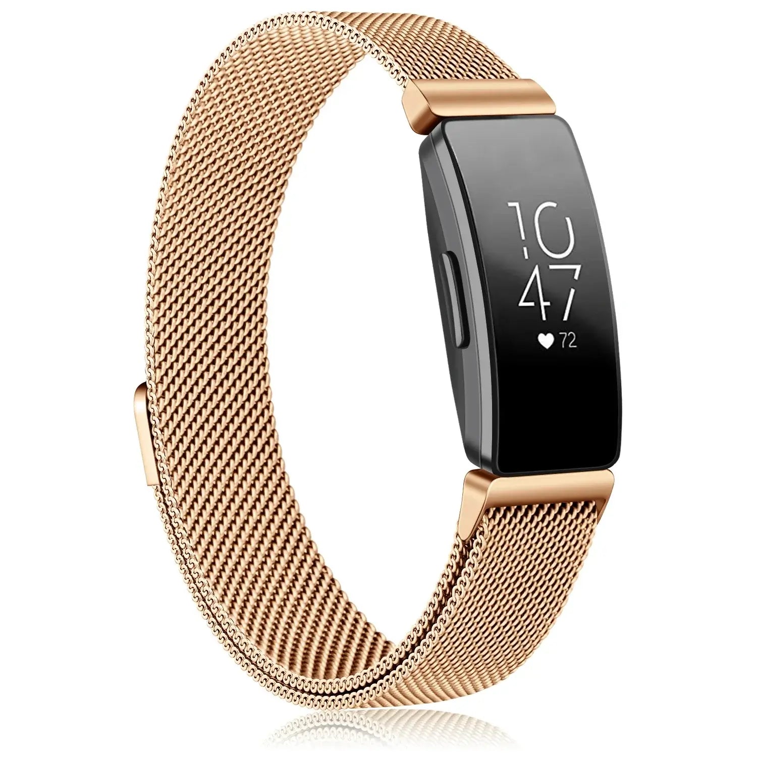 Fitbit Inspire 2, 1, HR Stainless Steel Magnetic Band - Mesh