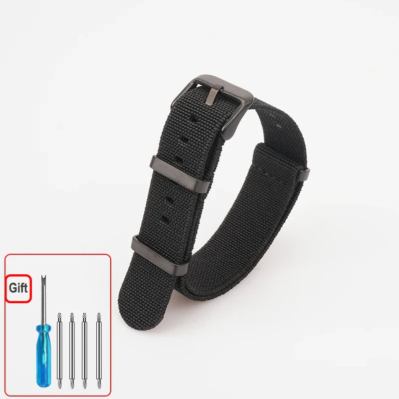 Polar Elastic Nylon Watch Band, NATO Strap for Polar Smartwatch, Waterproof