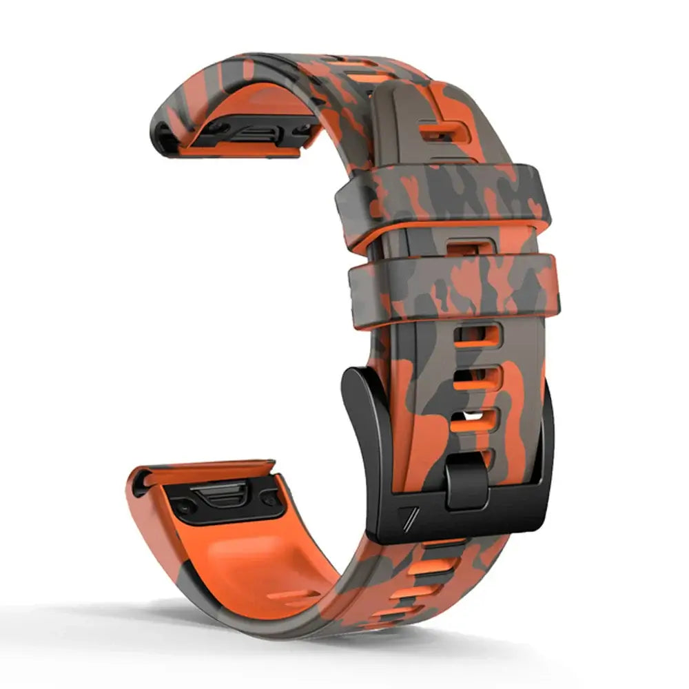 Garmin Silicone Camo Strap - Durable Stylish Design