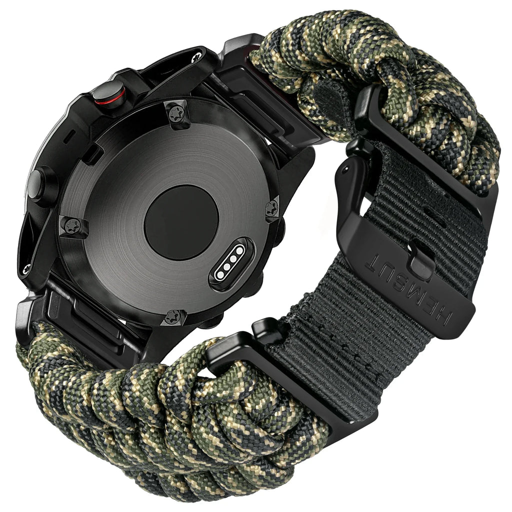 Garmin Paracord Watch Band Strap - Durable Sports Design