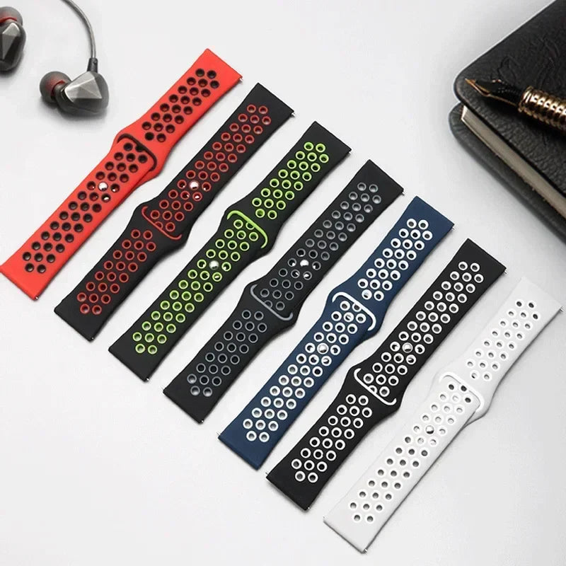 Polar Watch Band Silicone Replacement Strap Unisex Buckle