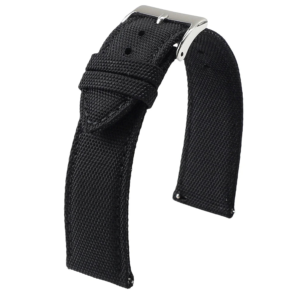 Polar Nylon Sailcloth Watch Strap Quick Release - Waterproof Unisex Band
