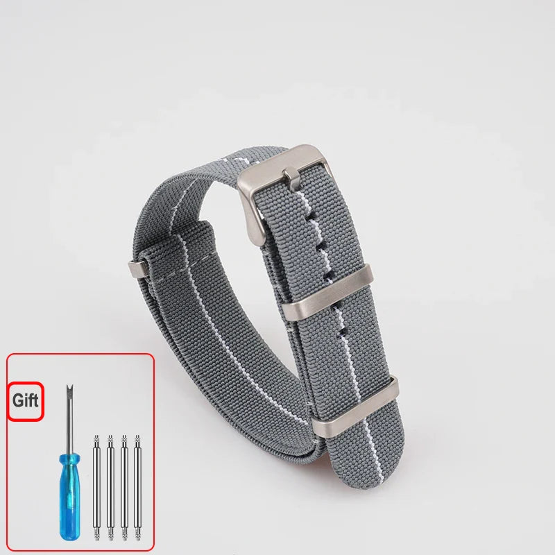 Polar Elastic Nylon Watch Band, NATO Strap for Polar Smartwatch, Waterproof
