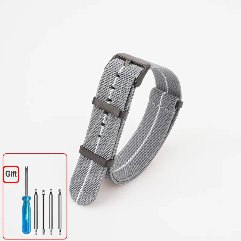 Polar Elastic Nylon Watch Band, NATO Strap for Polar Smartwatch, Waterproof