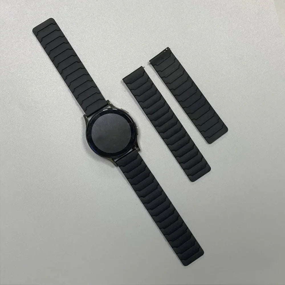 Polar Magnetic Silicone Watch Band - Unisex Sports Strap