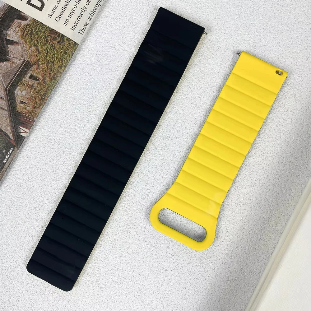 Magnetic Silicone Band for Motorola Moto Smartwatch - Quick Release Strap