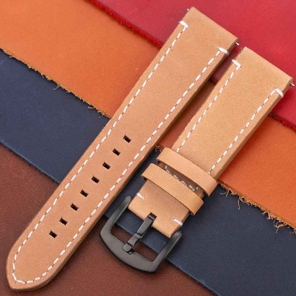 Ticwatch Genuine Leather Band - Elegant Minimalist Design