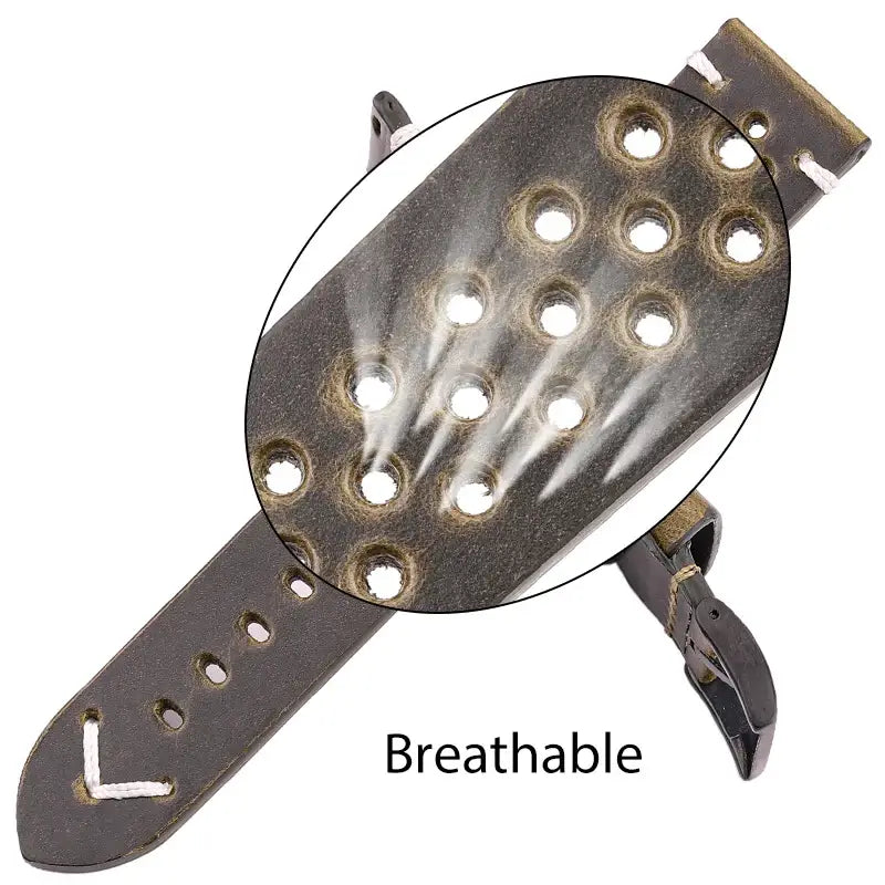 Suunto Leather Band - Breathable, Stylish, Durable Design