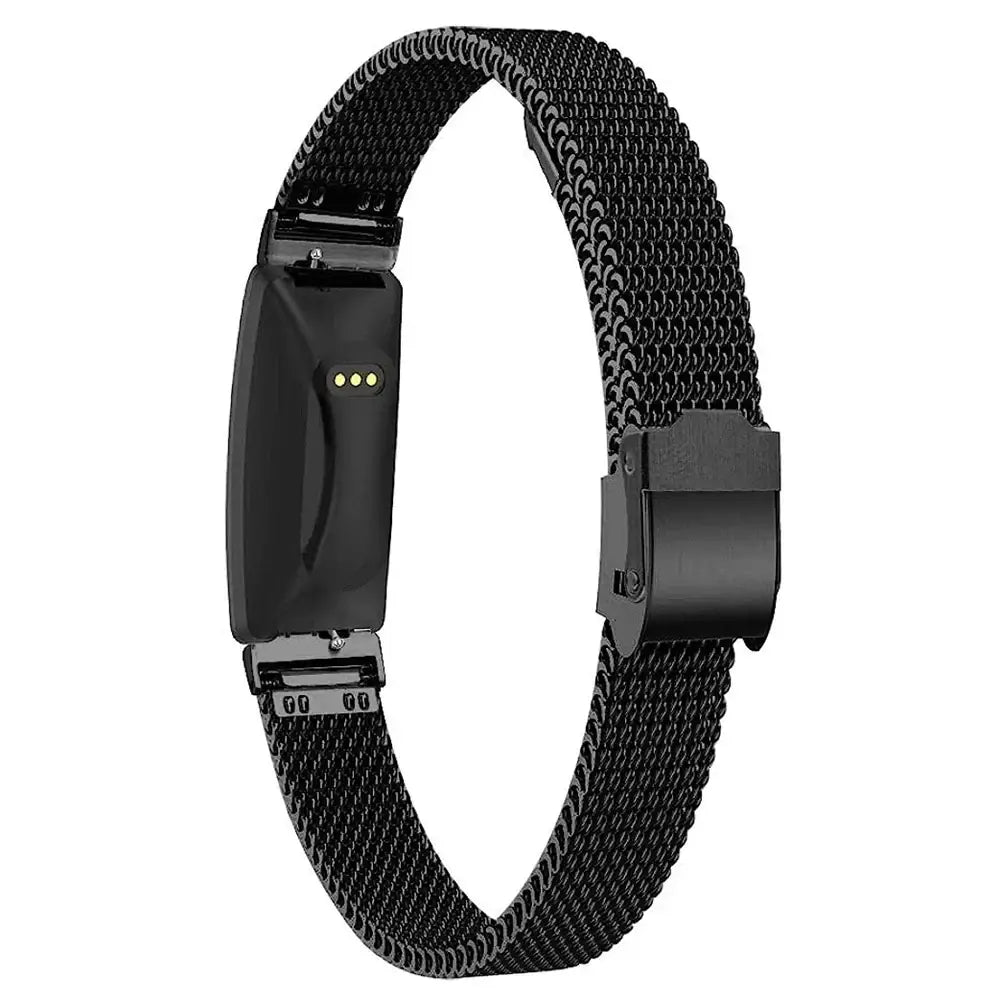 Fitbit Inspire 3, 2, 1, HR Stainless Steel Band