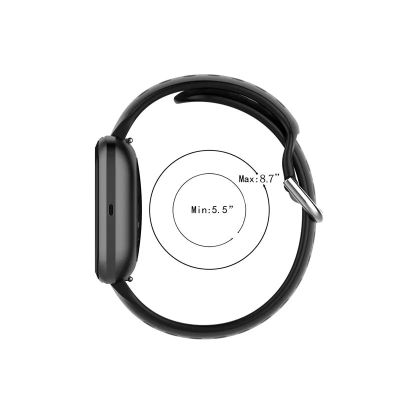 Breathable Silicone Fitbit Versa & Sense Bands