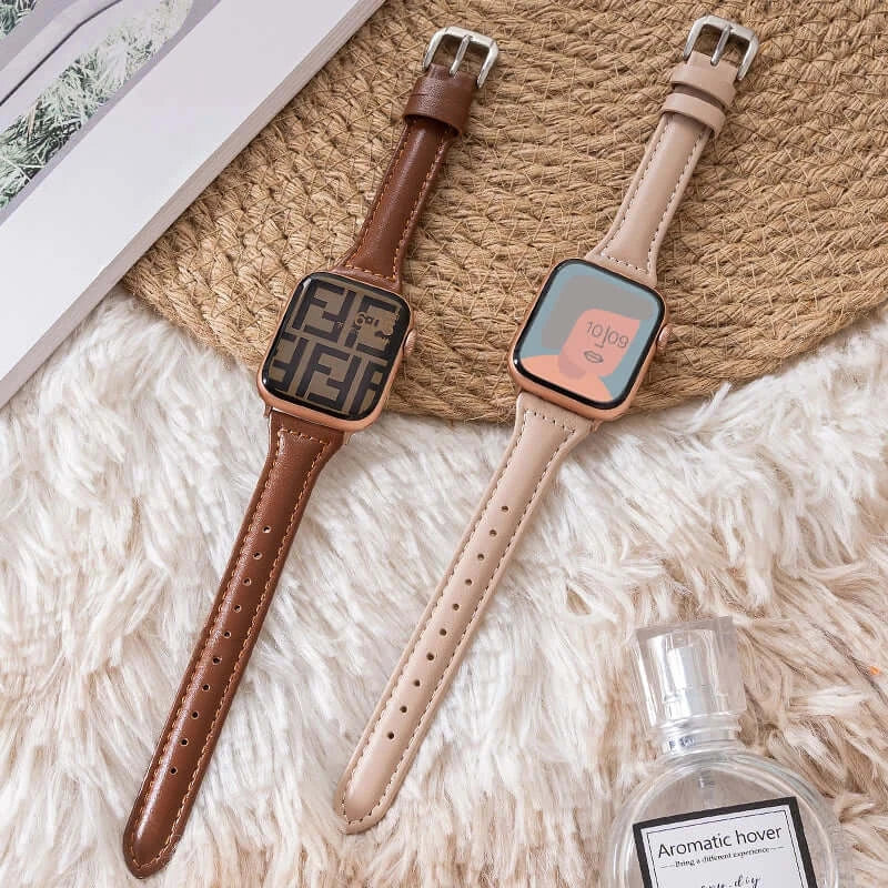 Apple Watch Leather Strap - Premium Quality, Stylish Design