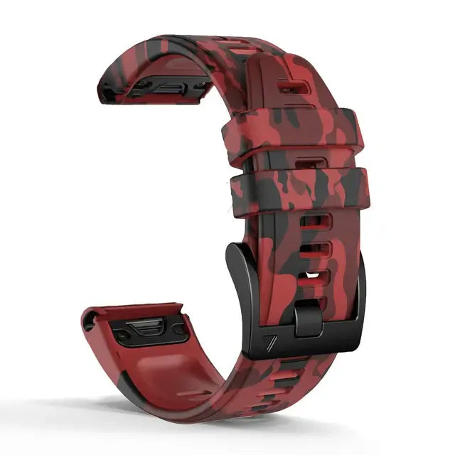 Garmin Silicone Camo Strap - Durable Stylish Design