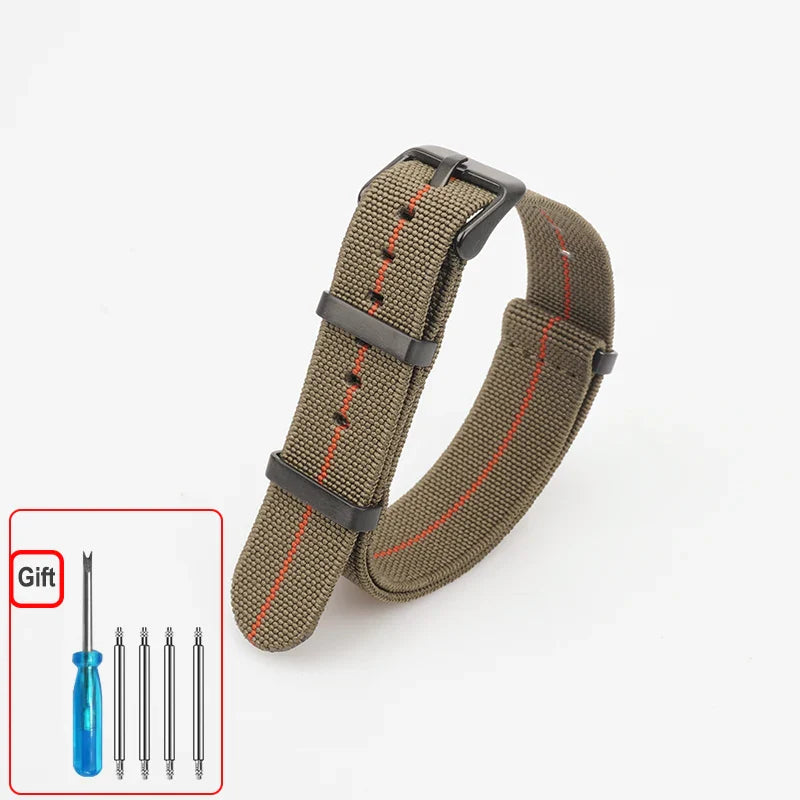 Polar Elastic Nylon Watch Band, NATO Strap for Polar Smartwatch, Waterproof