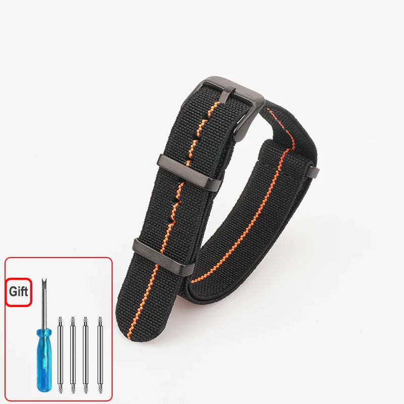 Polar Elastic Nylon Watch Band, NATO Strap for Polar Smartwatch, Waterproof