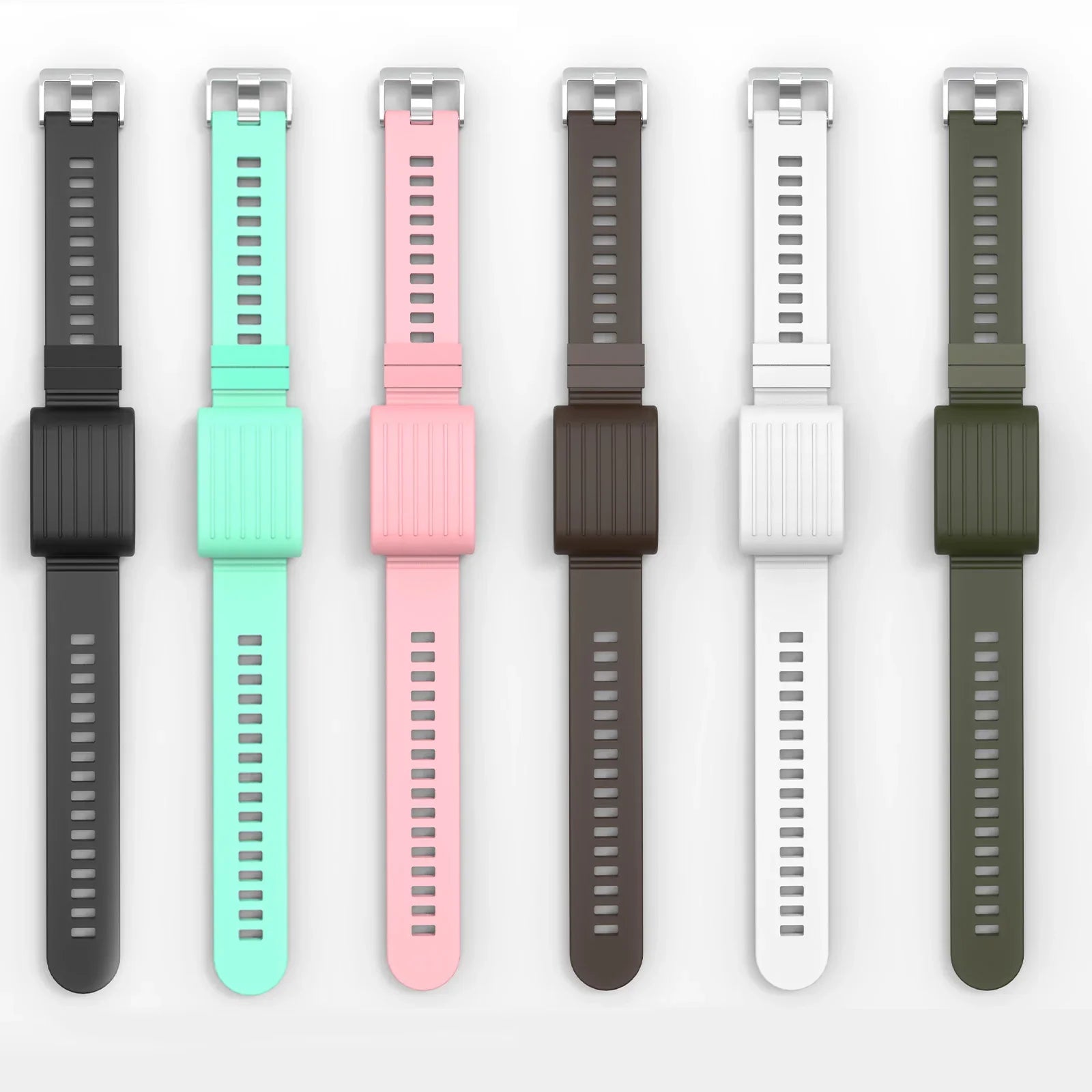 WHOOP 5.0 / 4.0 / 3.0 Silicone Arm Band - Soft Breathable Fit