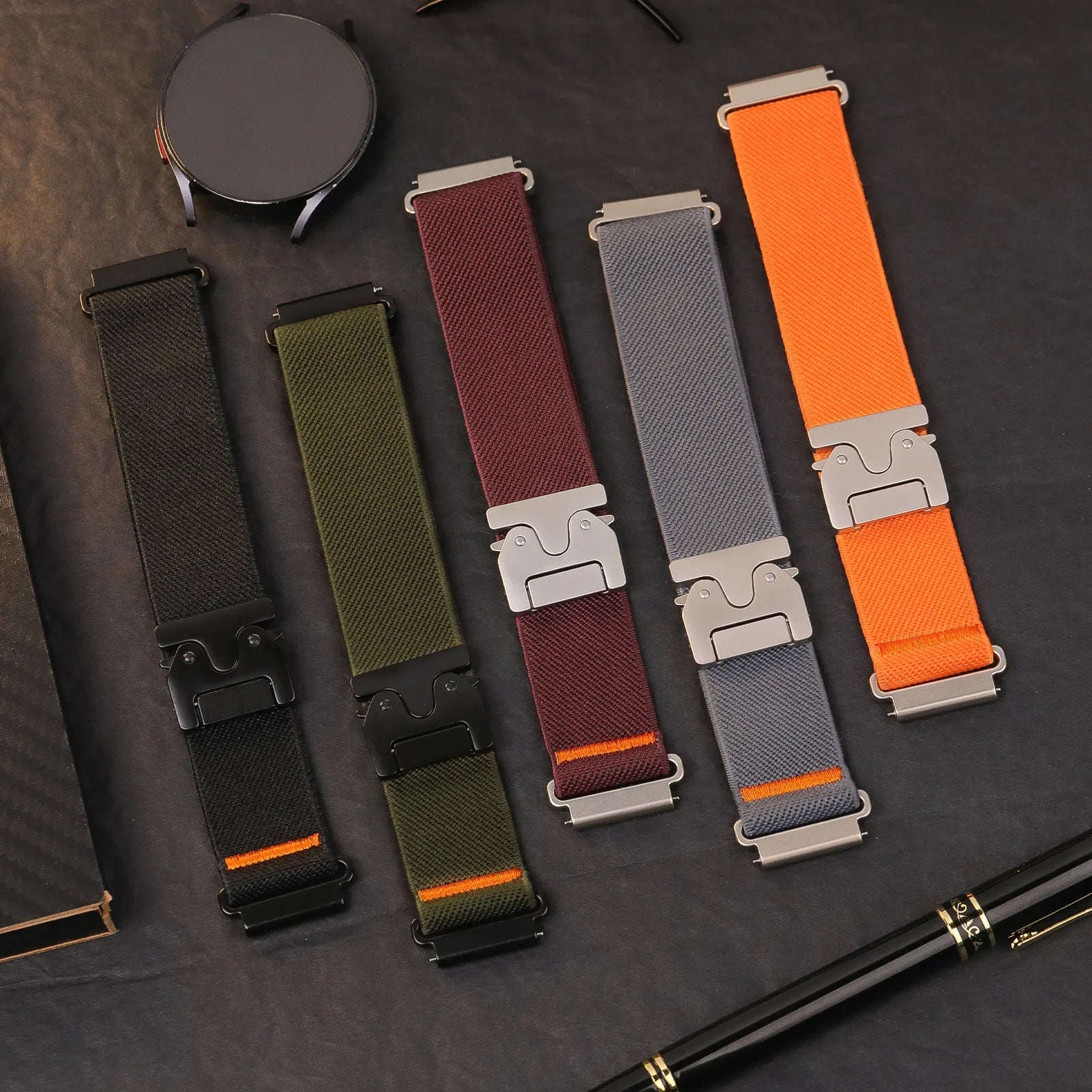 Polar Bands Nylon Fabric Strap For Smartwatch Breathable Comfort