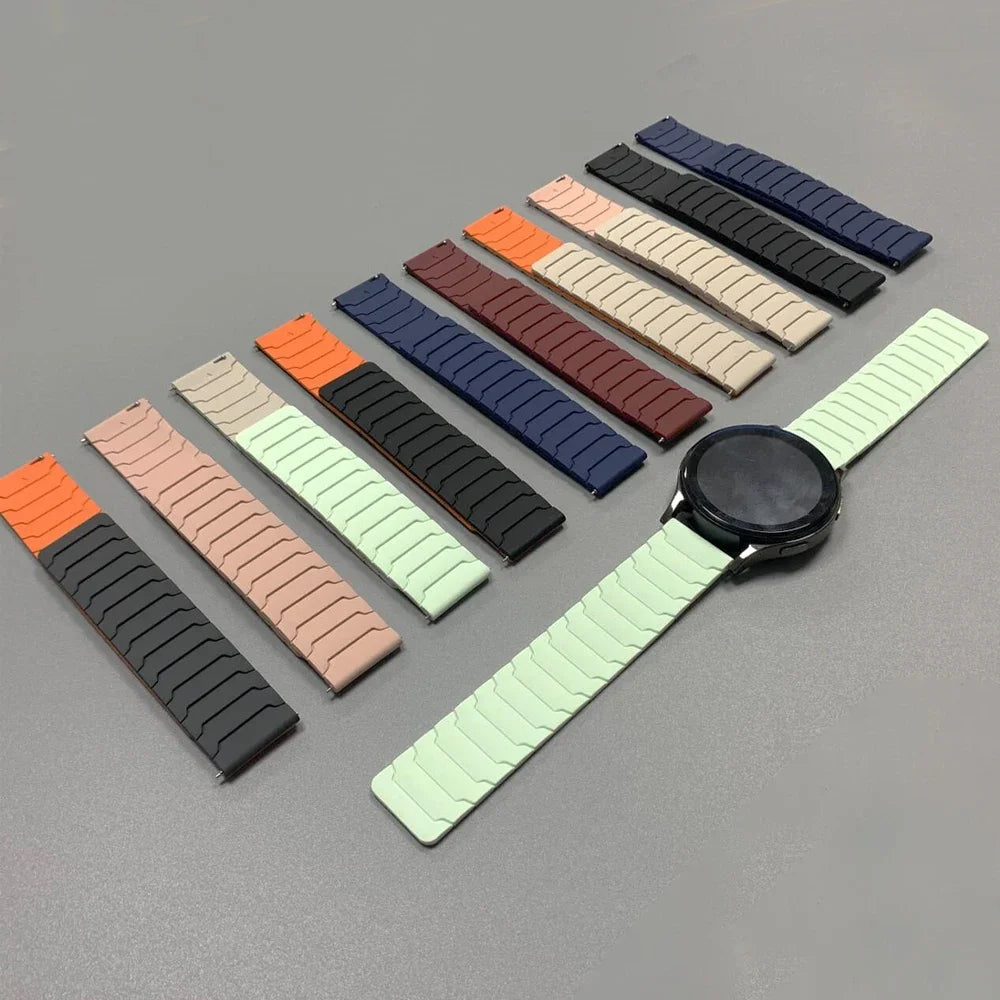 Polar Magnetic Silicone Watch Band - Unisex Sports Strap