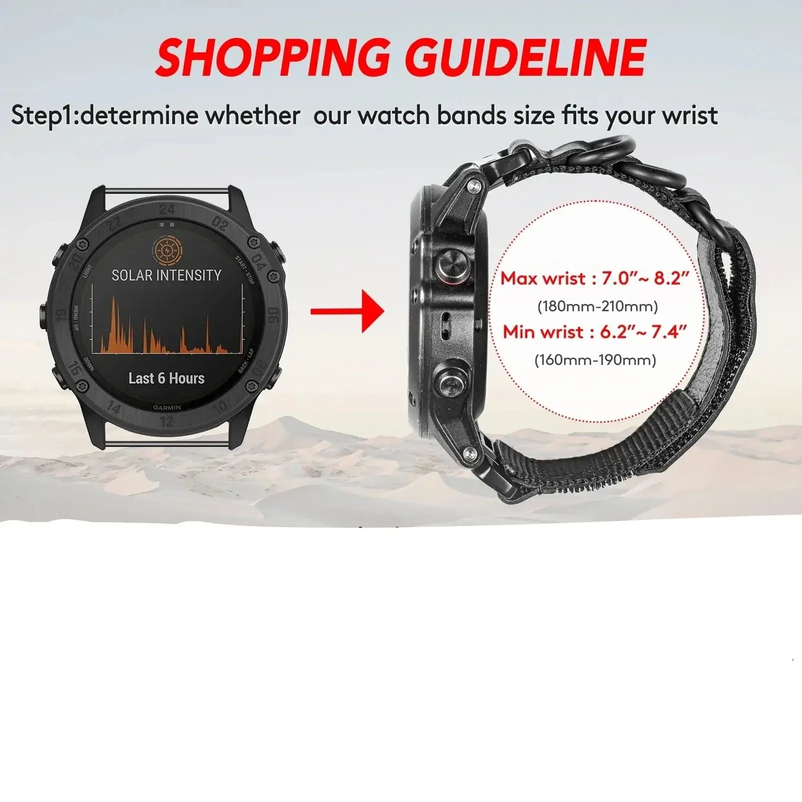 Genuine Leather Garmin Watch Strap - QuickFit Stylish Band