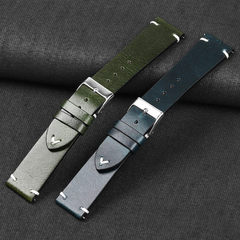 Polar Leather Watch Band For Polar Smartwatch Quick Release Calfskin
