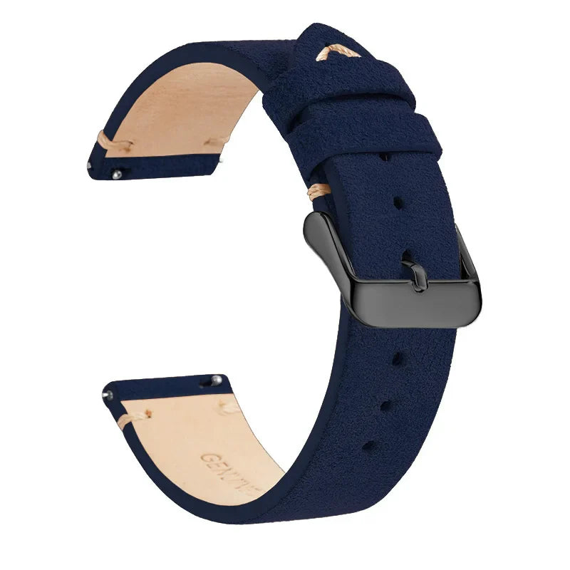Polar Leather Watch Band Quick Release Genuine Cowhide Unisex