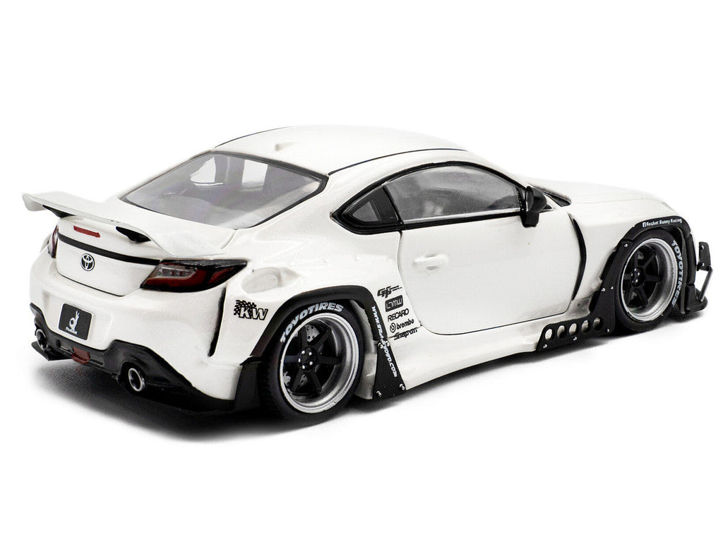 2022 Toyota Pandem GR86 White Metallic 1/43 Diecast Model Car by Solido