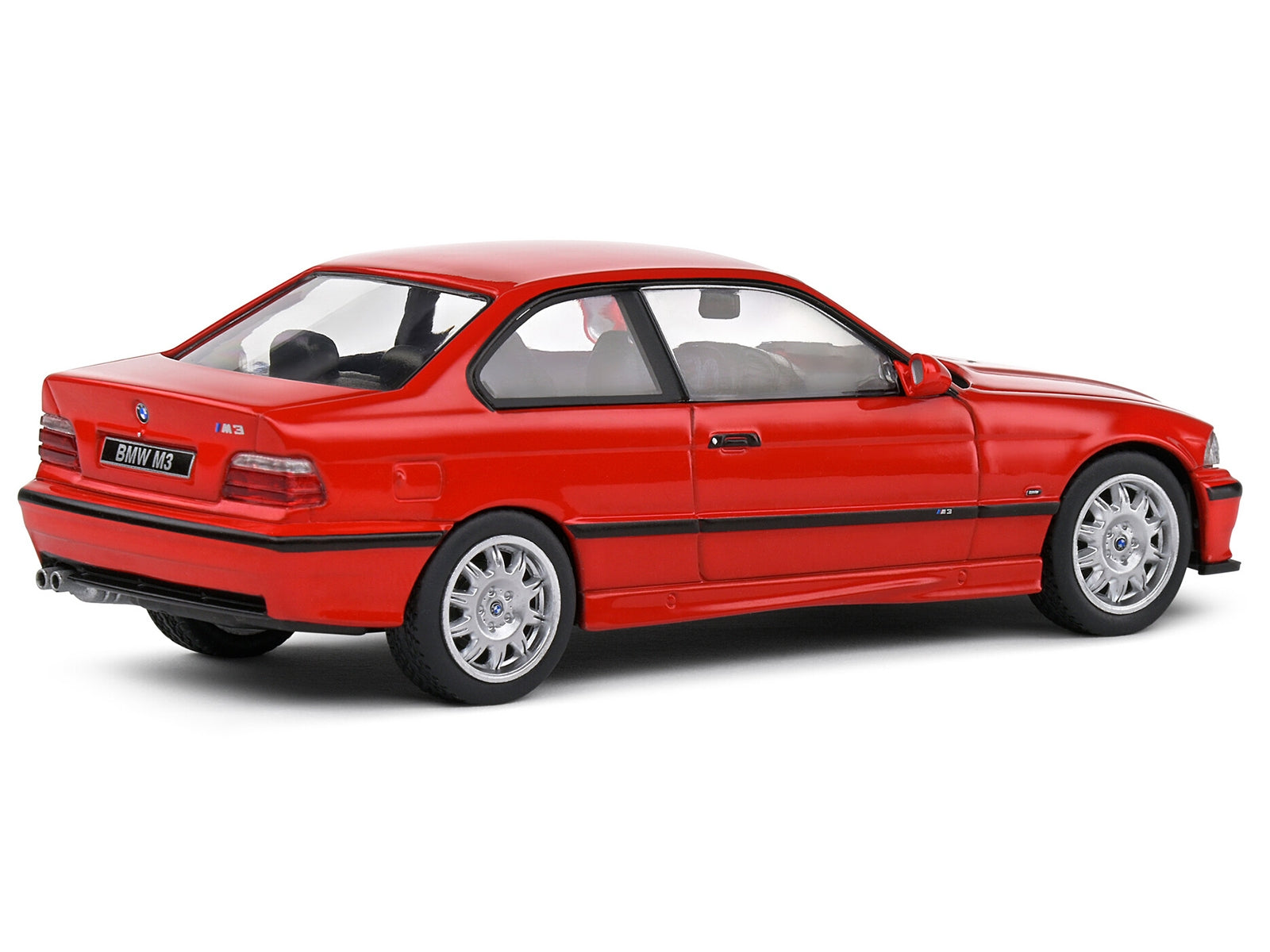 1999 BMW E36 M3 Coupe Brilliant Red 1/43 Diecast Model Car by Solido