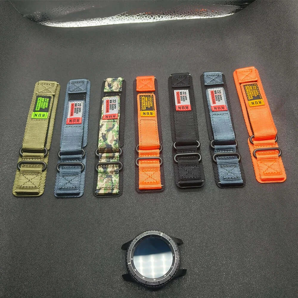 Ticwatch Nylon Band - Tactical, Rugged, Velcro Strap