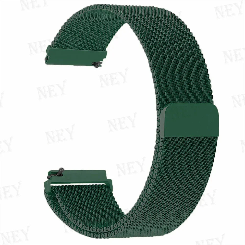 OnePlus Smartwatch Milanese Loop Band Magnetic Metal Bracelet Strap