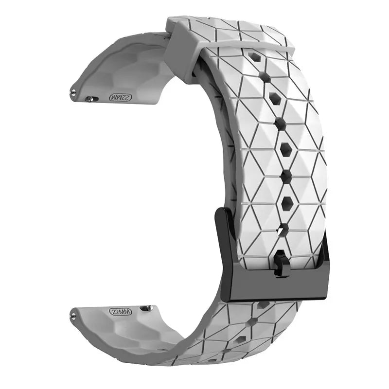 OnePlus Smartwatch Silicone Watch Band Football Pattern Quick Release Straps