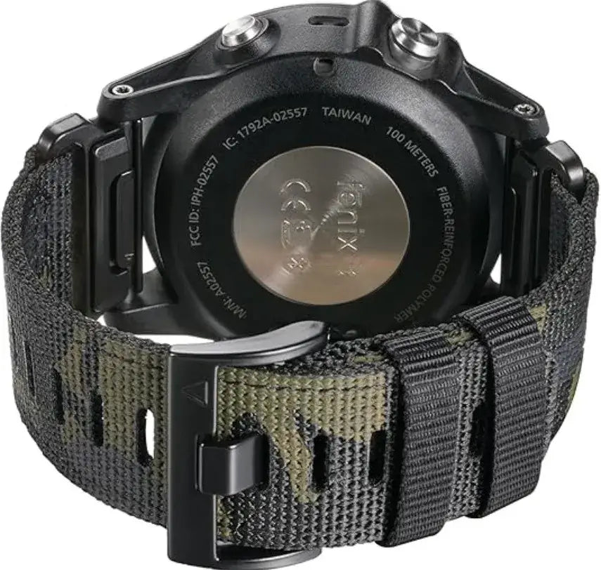 Garmin QuickFit Nylon Band - Tough Camo Design