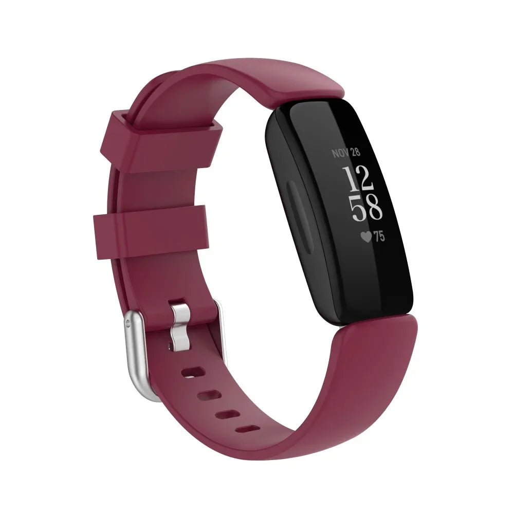 Fitbit Inspire 2, 1, HR Silicone Strap - Comfortable Design