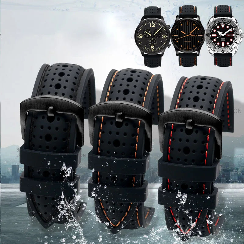 Amazfit Band Breathable Silicone Sport Strap for Watches