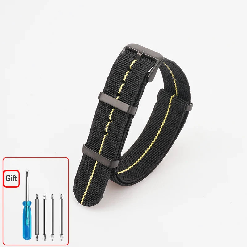Polar Elastic Nylon Watch Band, NATO Strap for Polar Smartwatch, Waterproof