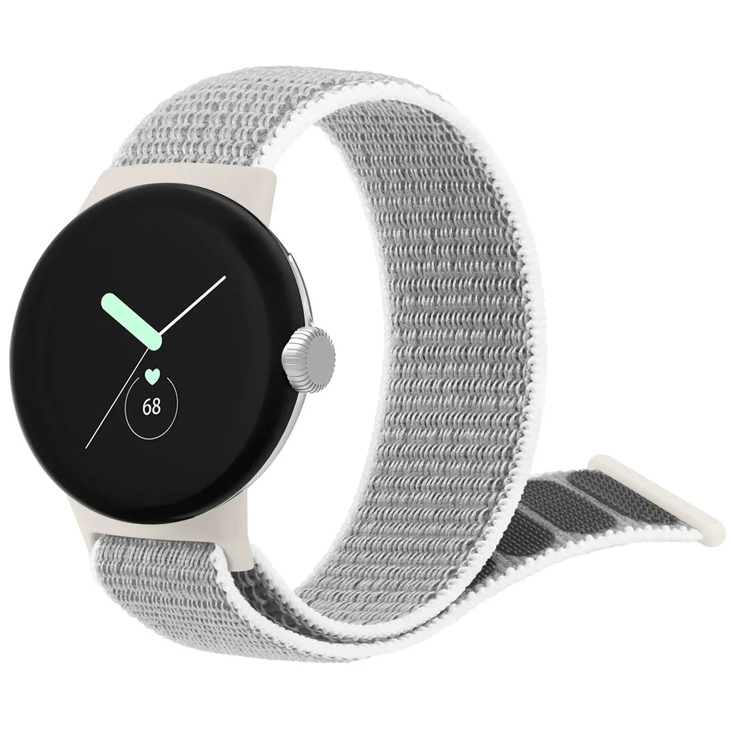 Google Pixel Nylon Band - Soft, Breathable, Velcro Design