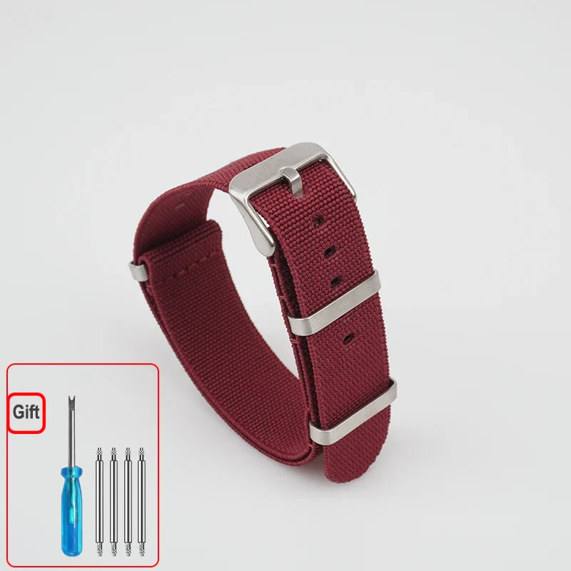 Polar Elastic Nylon Watch Band, NATO Strap for Polar Smartwatch, Waterproof