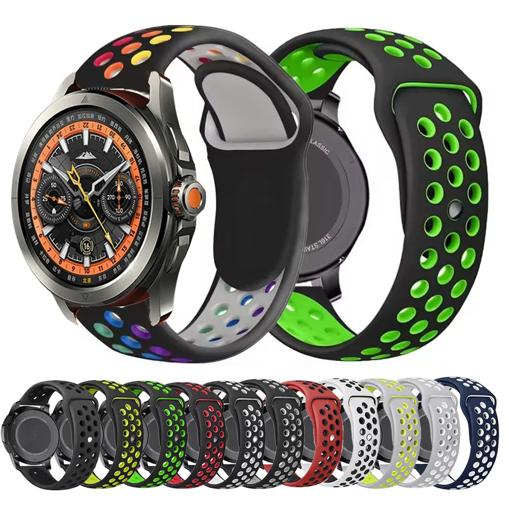 Amazfit Silicone Watch Band Replacement for Smartwatch - Flexible Strap
