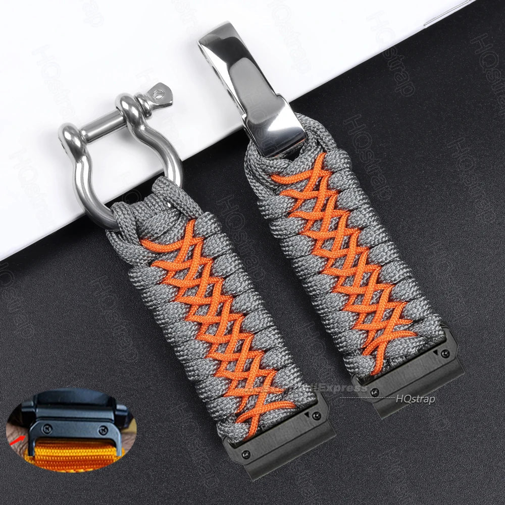 Garmin Nylon Braided Strap - Durable Tactical Band