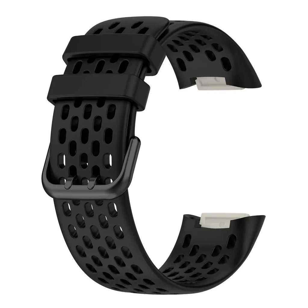 Fitbit Charge 5 6 Silicone Band - Soft Flexible Waterproof