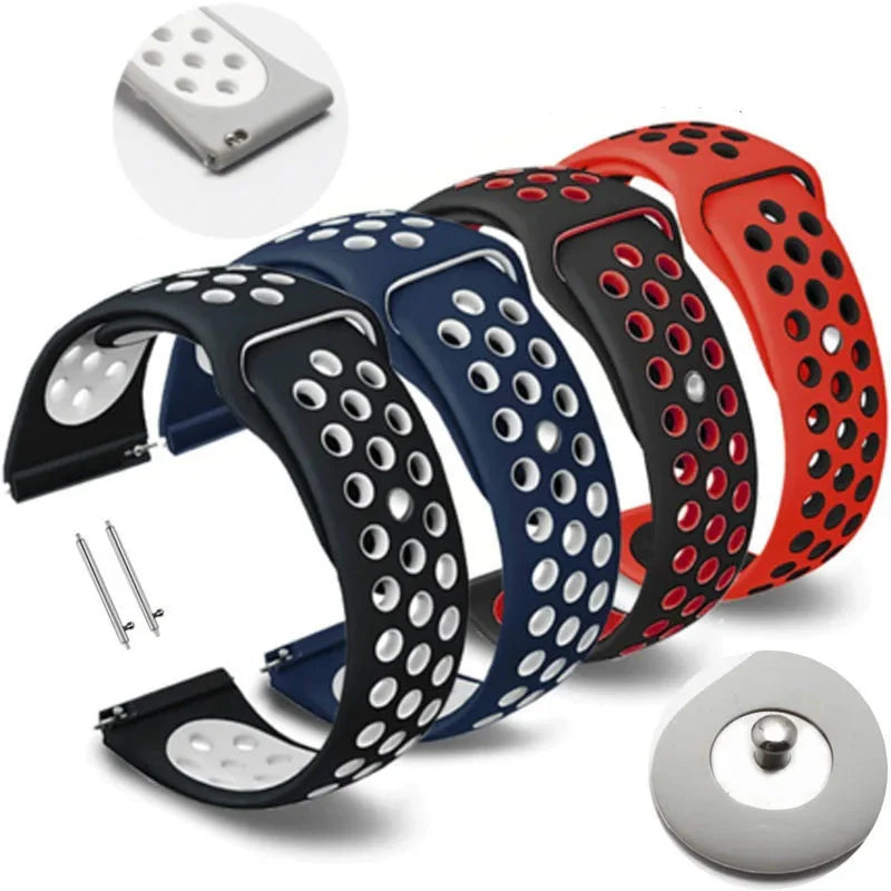 Polar Watch Band Silicone Replacement Strap Unisex Buckle