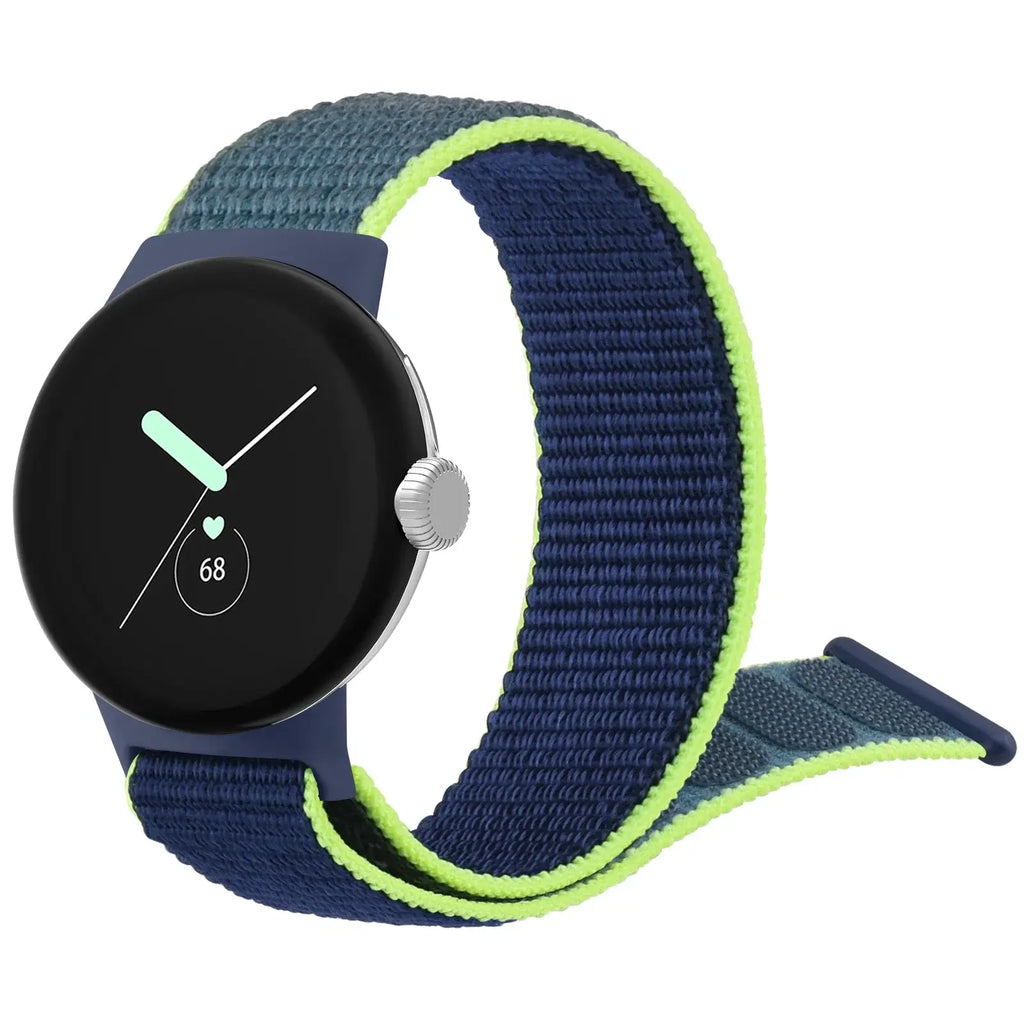 Google Pixel Nylon Band - Soft, Breathable, Velcro Design